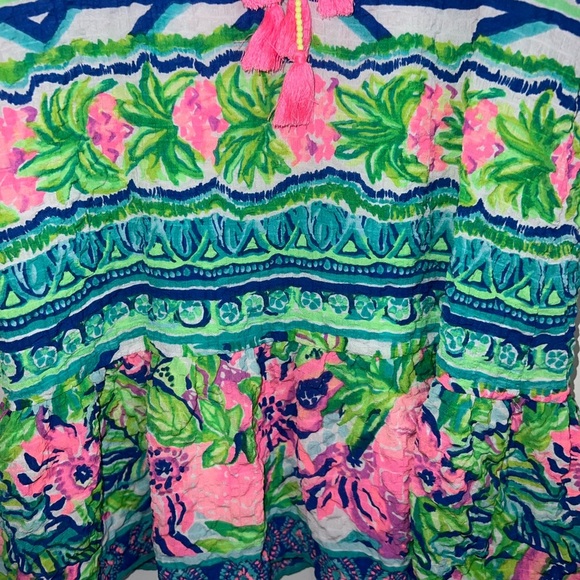 NWOT!🦄 Lilly Pulitzer Beautiful Gabriella Dress Size XXS 💕HARD TO FIND!💕 - Picture 12 of 15